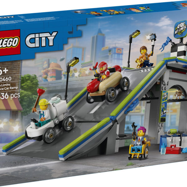 LEGO City Voertuigen Snelle schans voor raceauto's