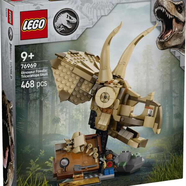 LEGO Jurassic World Dinosaurusfossielen: Triceratops schedel