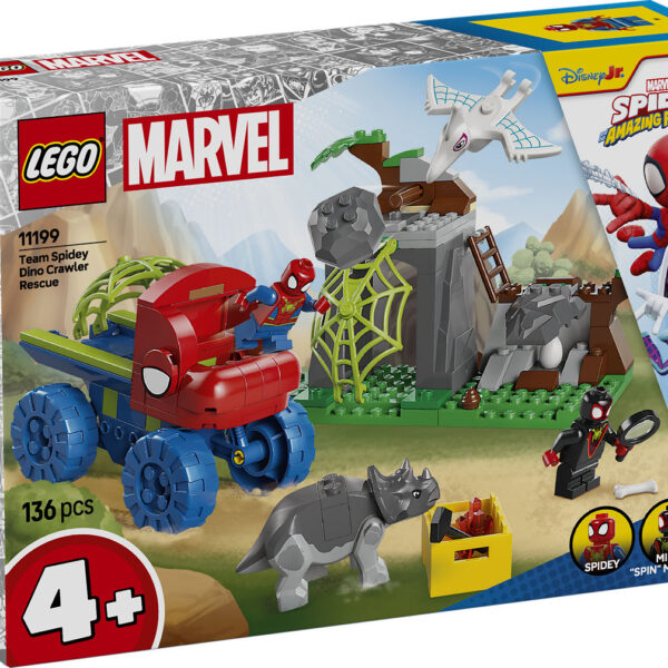 LEGO Spidey Team Spidey reddingsmissie met dinotruck