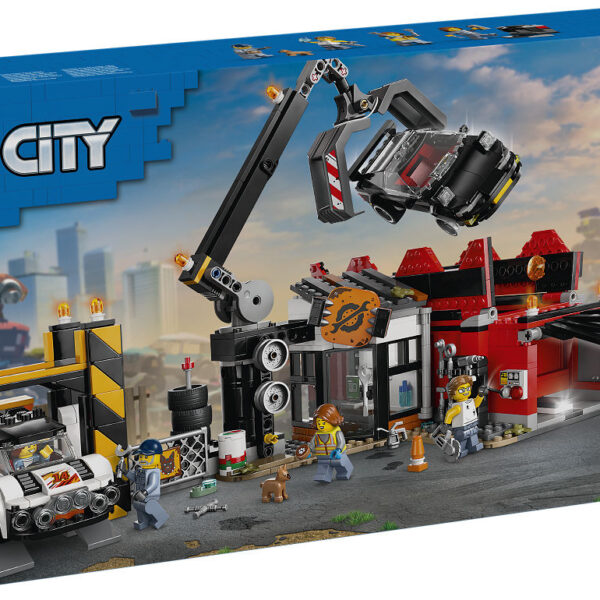 LEGO My City Schroothoop met auto's