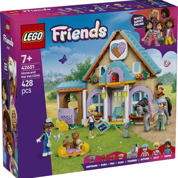 LEGO Friends Dierenkliniek voor paarden en huisdieren