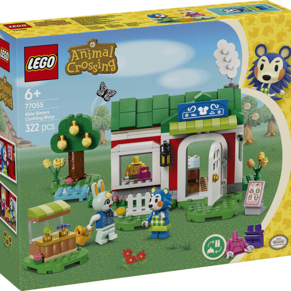 LEGO Animal Crossing Kleermakerij van de zusjes Able