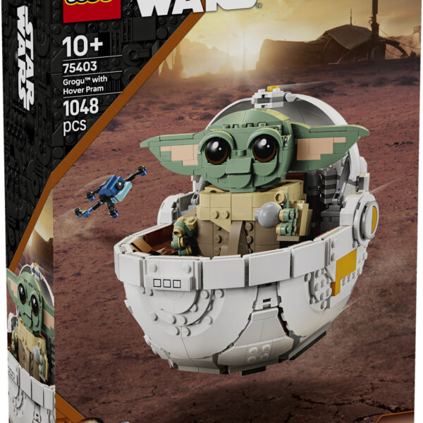 LEGO Star Wars Grogu met zweefkinderwagen