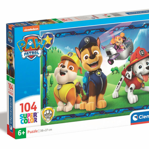 Clementoni Puzzel 104 stukjes - Paw Patrol