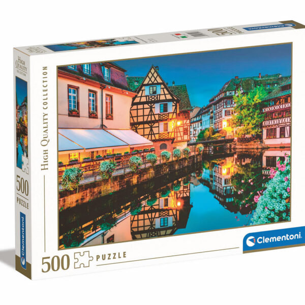 Clementoni Puzzel 500 stukjes - Straatsburg