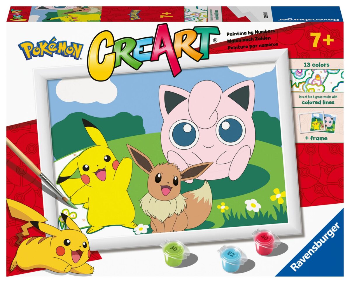 Ravensburger CreArt Serie D - Pokémon Classics