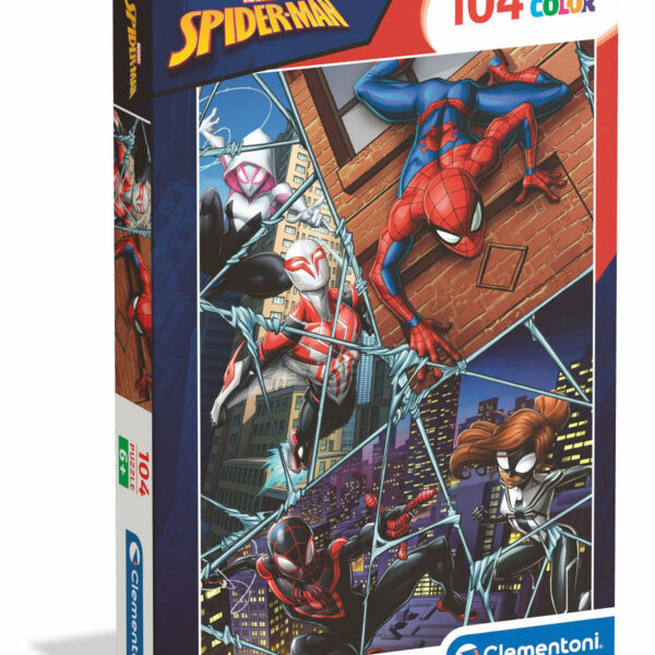 Clementoni Puzzel 104 stukjes Spider-Man