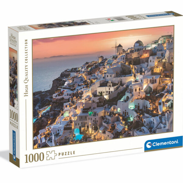 Clementoni Puzzel High Quality 1000 stukjes Santorini