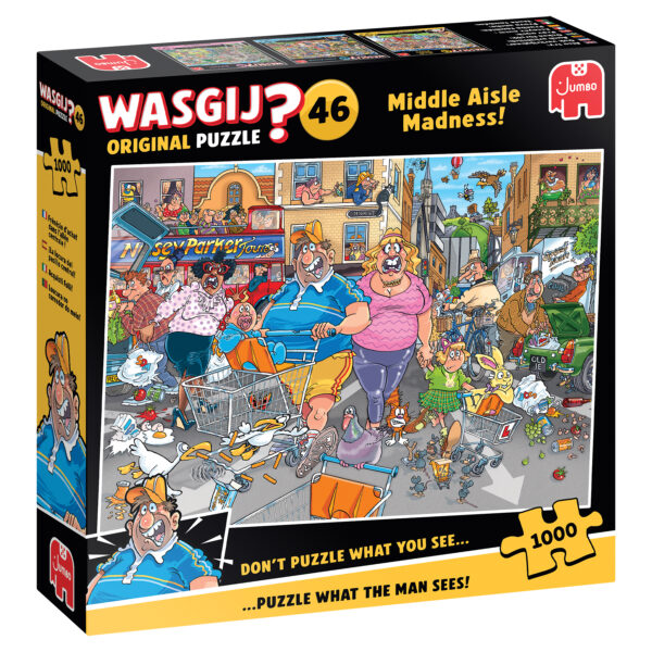 Puzzel 1000 st. Wasgij Original 46 - Buitenkansjes!