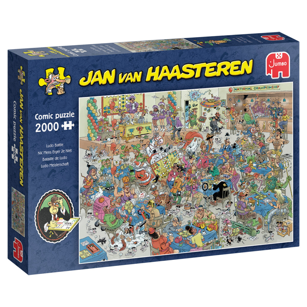 Puzzel 2000 st. JvH NK Mens Erger Je Niet