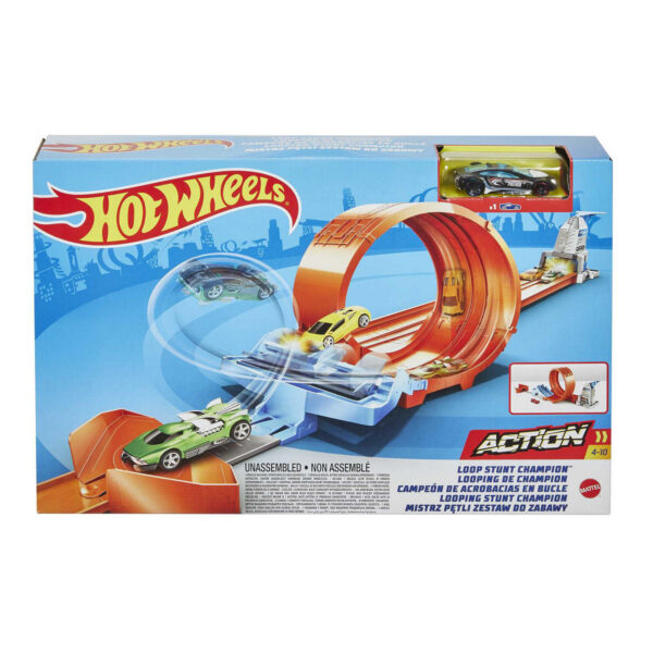 Hot Wheels Action Loop Stunt Champion Set