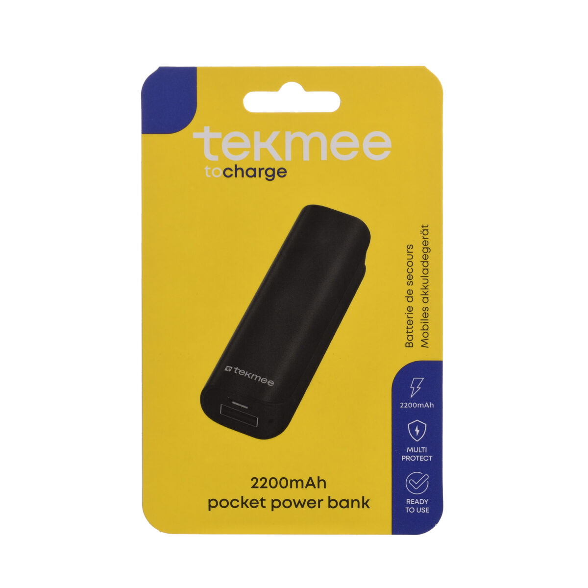 Tekmee Powerbank 2.200mAh