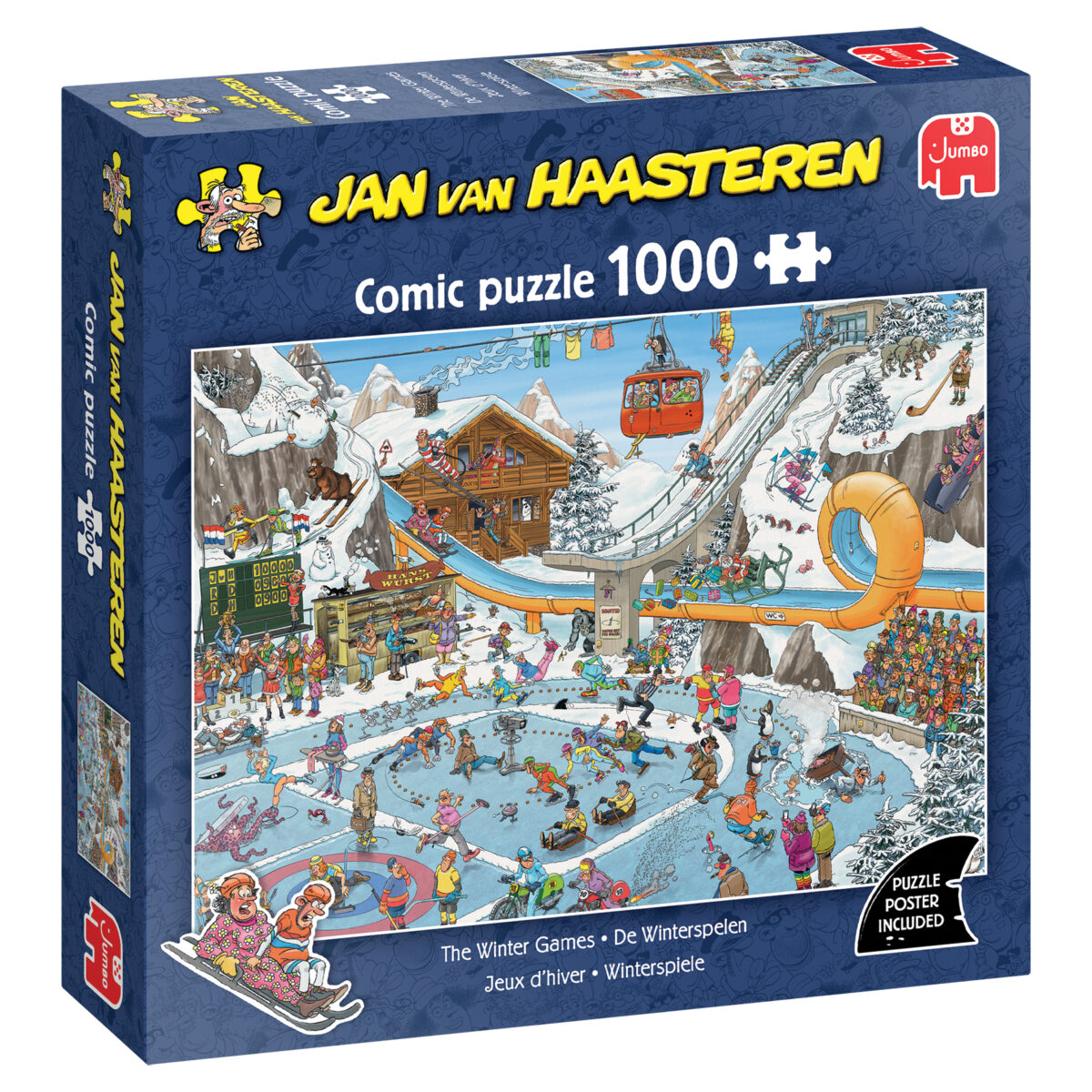 Puzzel 1000 st. JvH De winterspelen