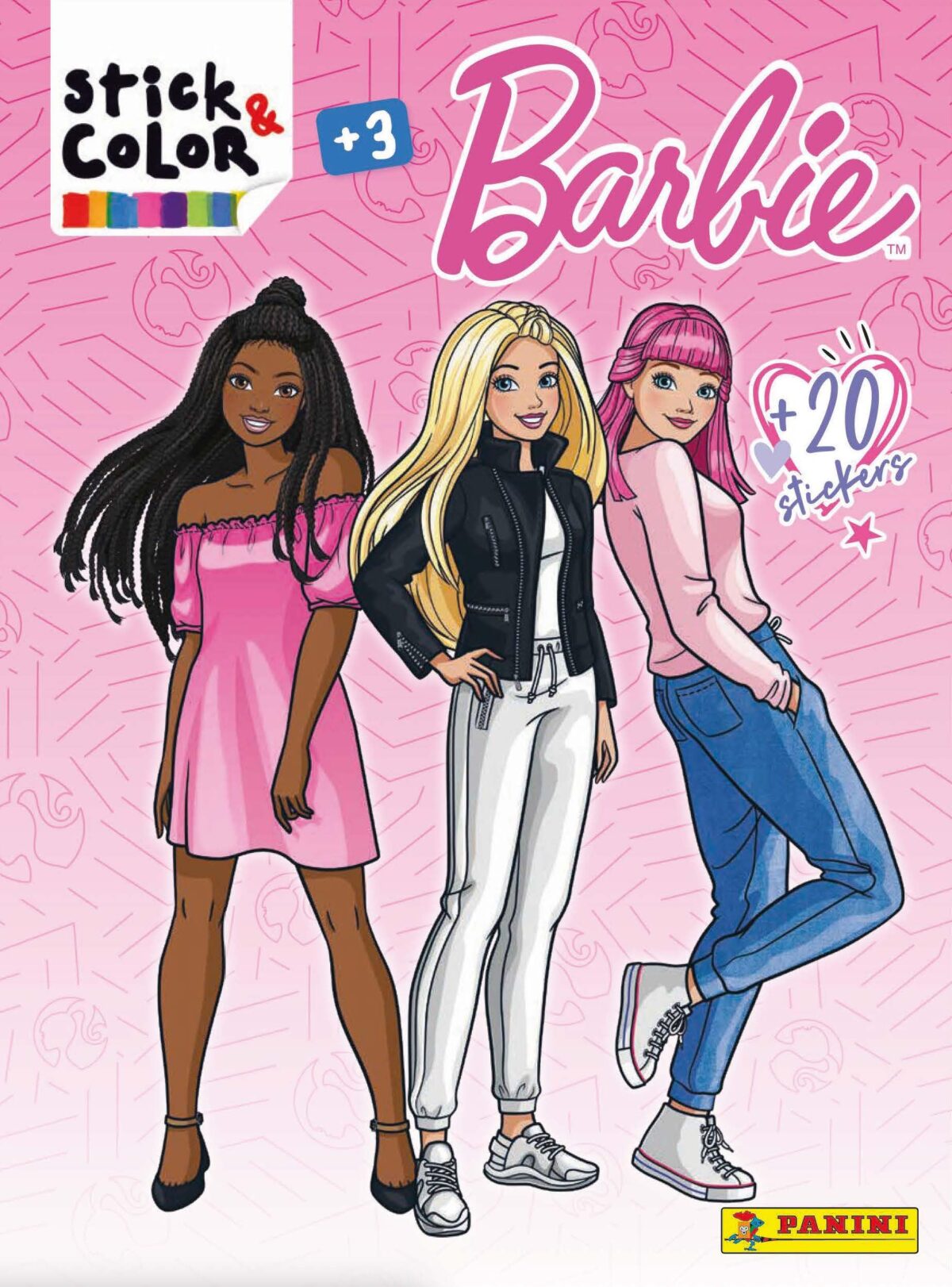 Stick en Stack Barbie Stcikerboek